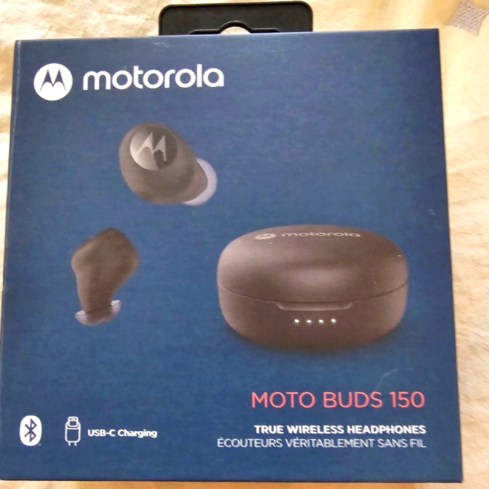 Motorola Moto Buds 150 true Wireless Bluetooth Earbuds with Smart Touch-control